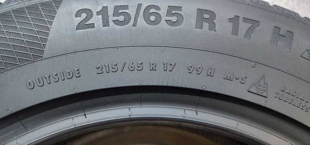 Continental — 215/65 R17 — Continental 215/65 R17 Зима (липучка) 4 шт (Комплект) — 6.0