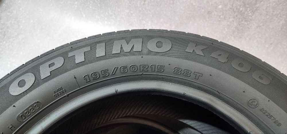Hankook — 195/60 R15 — Hankook 195/60 R15 2 шт (Пара) — 6.0
