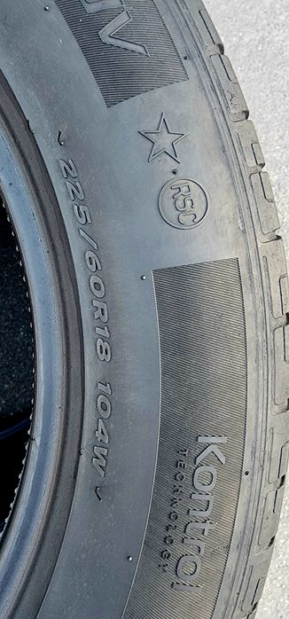 Hankook — 225/60 R18 — Hankook 225/60 R18 4 шт (Комплект) — 6.0