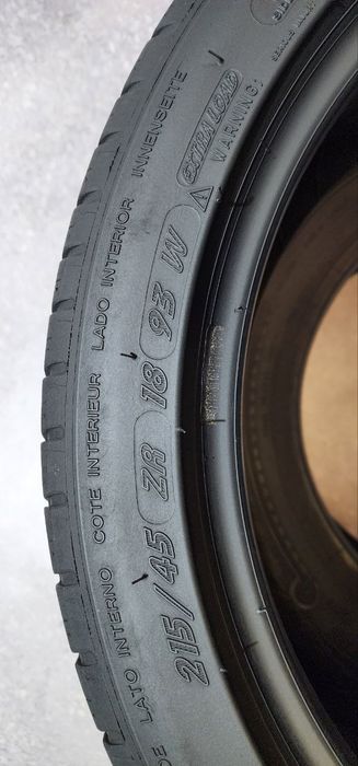 Michelin — 215/45 R18 — Michelin 215/45 R18 2 шт (Пара) — 6.0