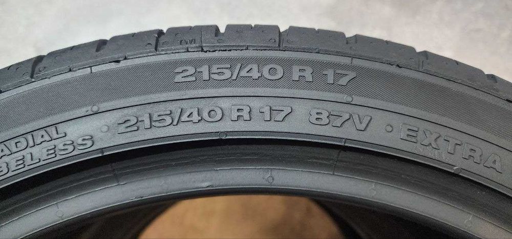 Continental — 215/40 R17 — Continental 215/40 R17 2 шт (Пара) — 6.0