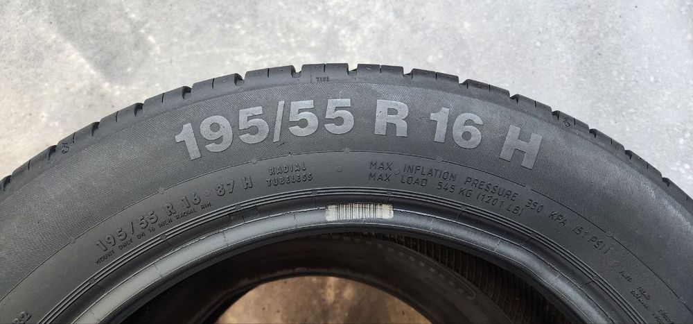 Continental — 195/55 R16 — Continental 195/55 R16 2 шт (Пара) — 6.0