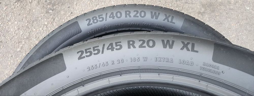 Continental — 285/40 R20 — Continental 285/40 R20 4 шт (Комплект) — 6.0