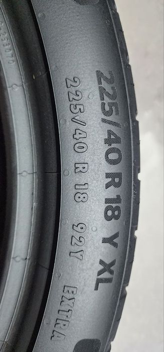 Continental — 225/40 R18 — Continental 225/40 R18 2 шт (Пара) — 6.0