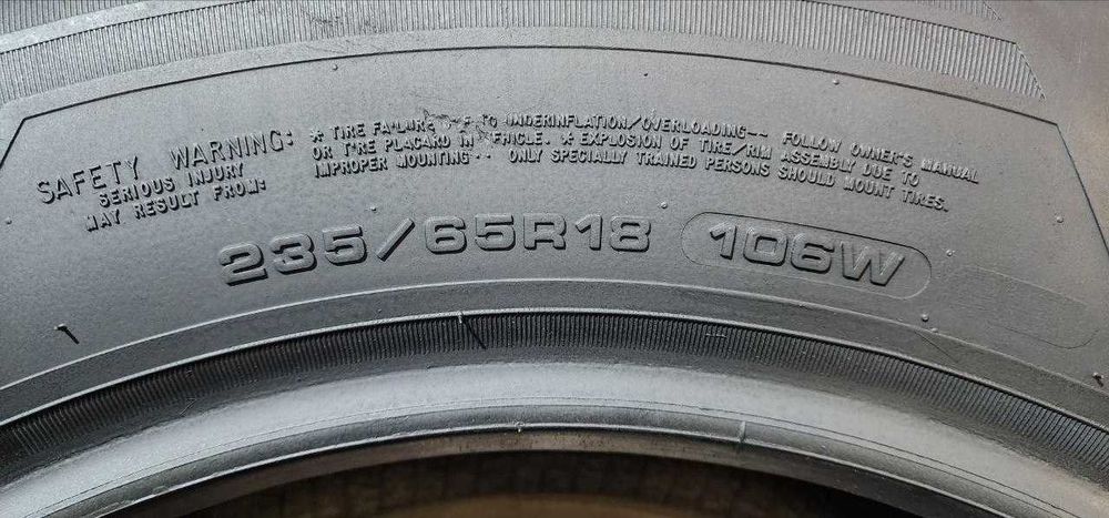 Goodyear — 235/65 R18 — Goodyear 235/65 R18 2 шт (Пара) — 6.0