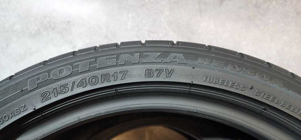 Bridgestone — 215/40 R17 — Bridgestone 215/40 R17 4 шт (Комплект) — 7.0