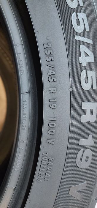 Continental — 255/45 R19 — Continental 255/45 R19 2 шт (Пара) — 6.0
