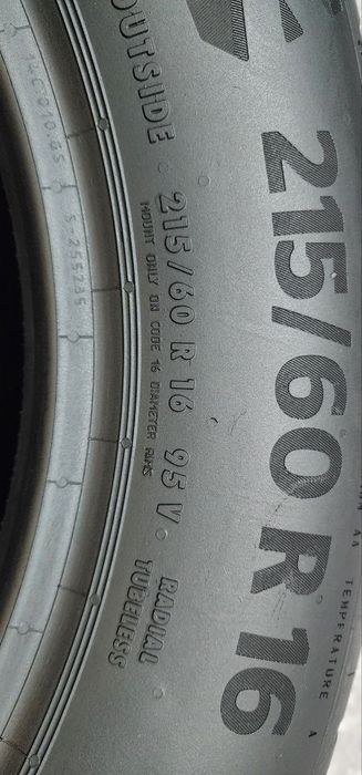 Continental — 215/60 R16 — Continental 215/60 R16 4 шт (Комплект) — 6.0
