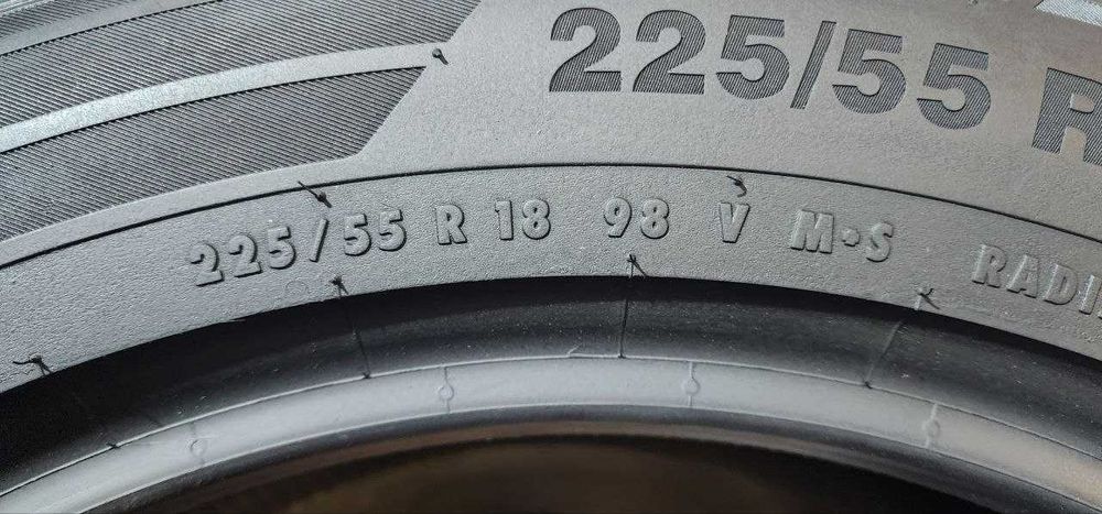 Continental — 225/55 R18 — Continental 225/55 R18 4 шт (Комплект) — 6.0