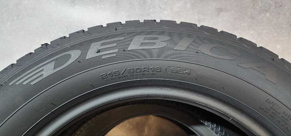 Debica — 215/60 R16 — 215/60 R16 2 шт (Пара) — 6.0