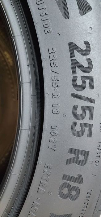 Continental — 225/55 R18 — Continental 225/55 R18 2 шт (Пара) — 6.0