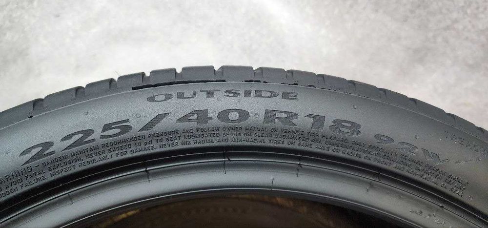Pirelli — 225/40 R18 — Pirelli 225/40 R18 2 шт (Пара) — 6.0