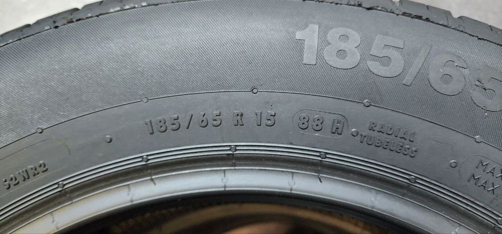 Continental — 185/65 R15 — Continental 185/65 R15 2 шт (Пара) — 6.0