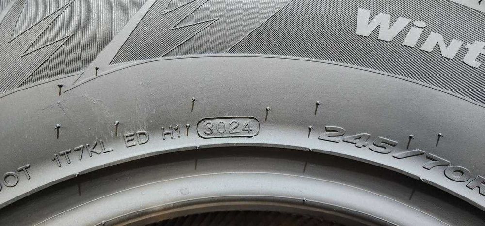 Hankook — 245/70 R16 — Hankook 245/70 R16 Зима (липучка) 4 шт (Комплект) — 6.0