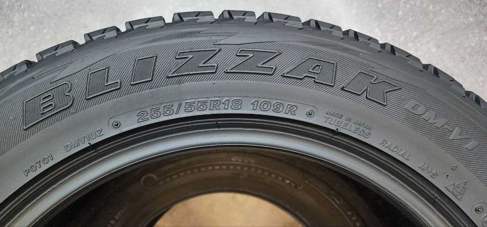 Bridgestone — 255/55 R18 — Bridgestone 255/55 R18 Зима (липучка) 4 шт (Комплект) — 6.0