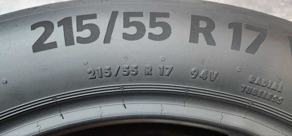 Continental — 215/55 R17 — Continental 215/55 R17 2 шт (Пара) — 6.0
