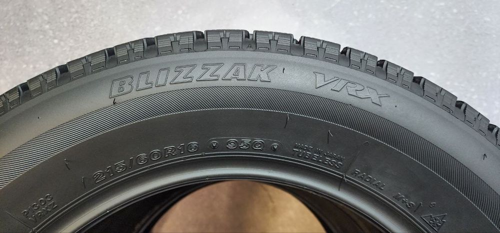 Bridgestone — 215/60 R16 — Bridgestone 215/60 R16 Зима (липучка) 4 шт (Комплект) — 8.0