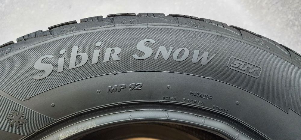 Matador — 215/65 R16 — Matador 215/65 R16 Зима (липучка) 4 шт (Комплект) — 6.0