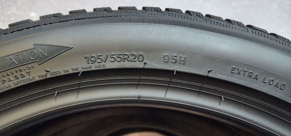 Michelin — 195/55 R20 — Michelin 195/55 R20 Зима (липучка) 4 шт (Комплект) — 6.0