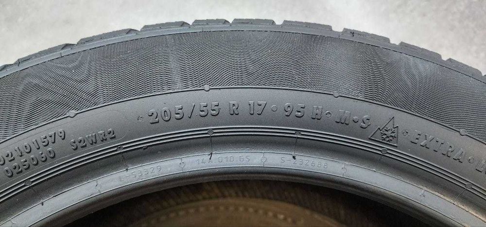 Continental — 205/55 R17 — Continental 205/55 R17 Зима (липучка) 2 шт (Пара) — 6.0