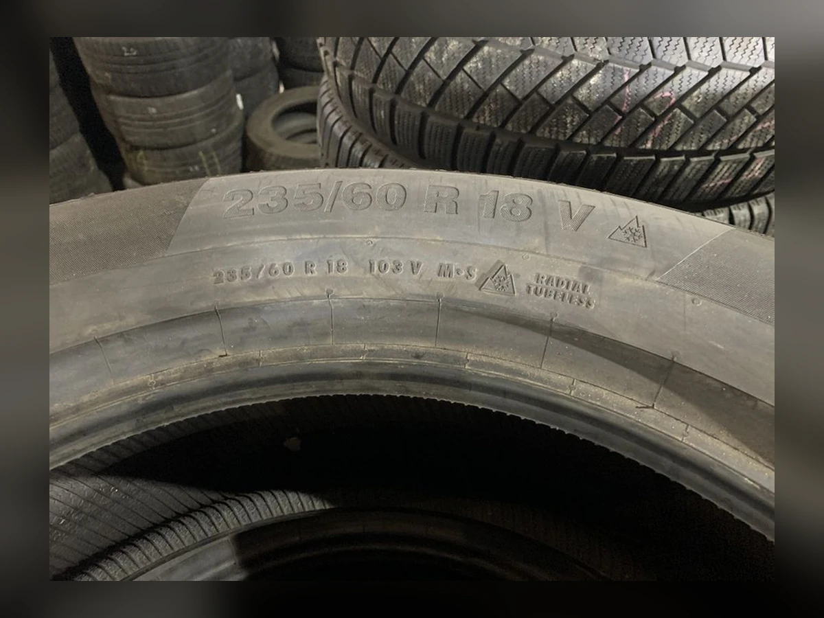 Michelin — 235/60 R18 — Michelin 235/60 R18 Зима (липучка) 4 шт (Комплект) — 4.0
