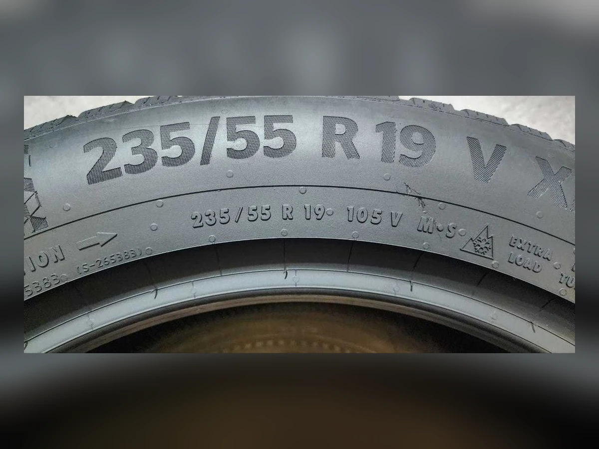 Continental — 235/55 R19 — Continental 235/55 R19 Зима (липучка) 2 шт (Пара) — 7.0