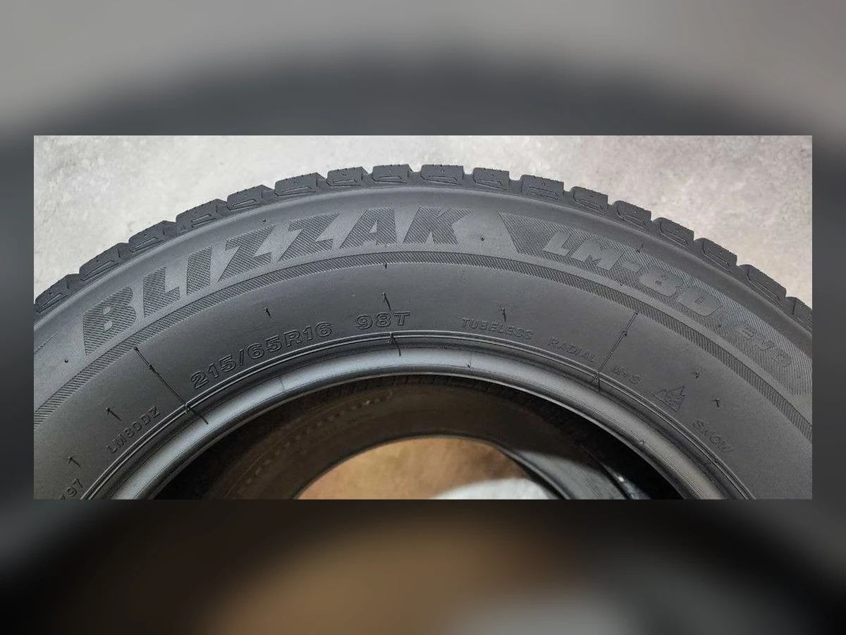 Bridgestone — 215/65 R16 — Bridgestone 215/65 R16 Зима (липучка) 2 шт (Пара) — 6.0