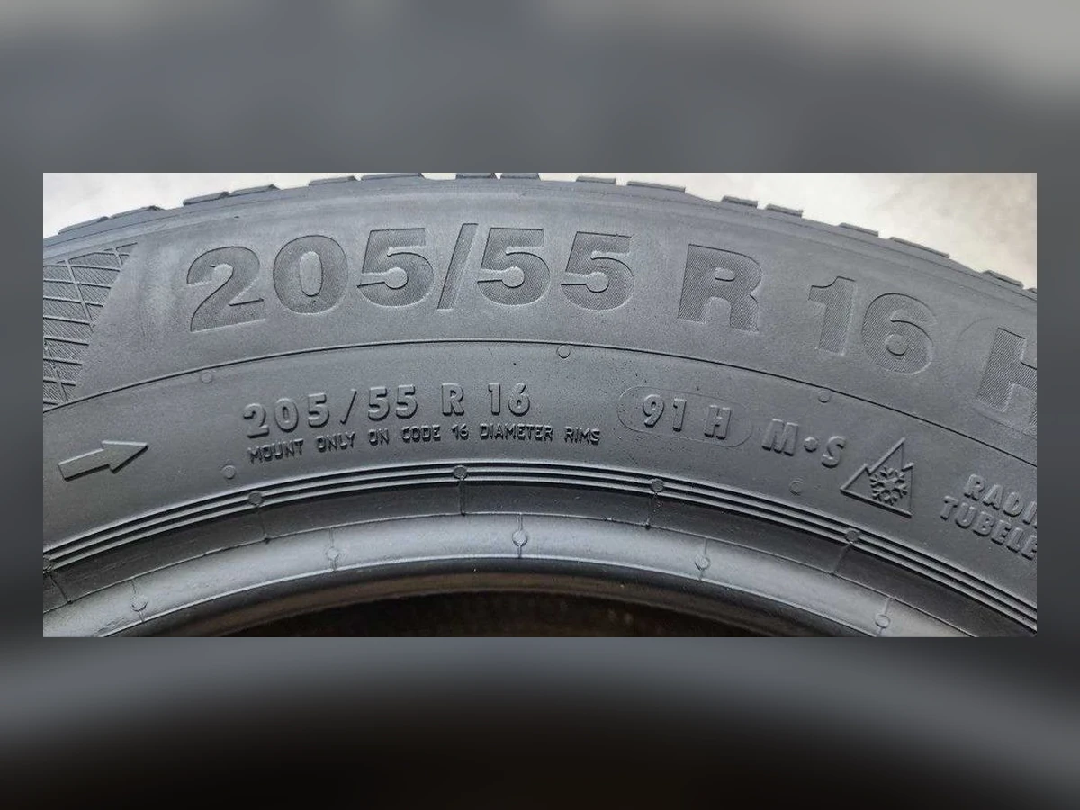 Continental — 205/55 R16 — Continental 205/55 R16 Зима (липучка) 4 шт (Комплект) — 6.0