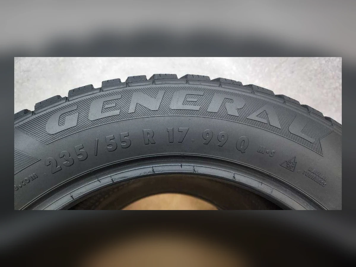 General — 235/55 R17 — General 235/55 R17 Зима (липучка) 4 шт (Комплект) — 6.0