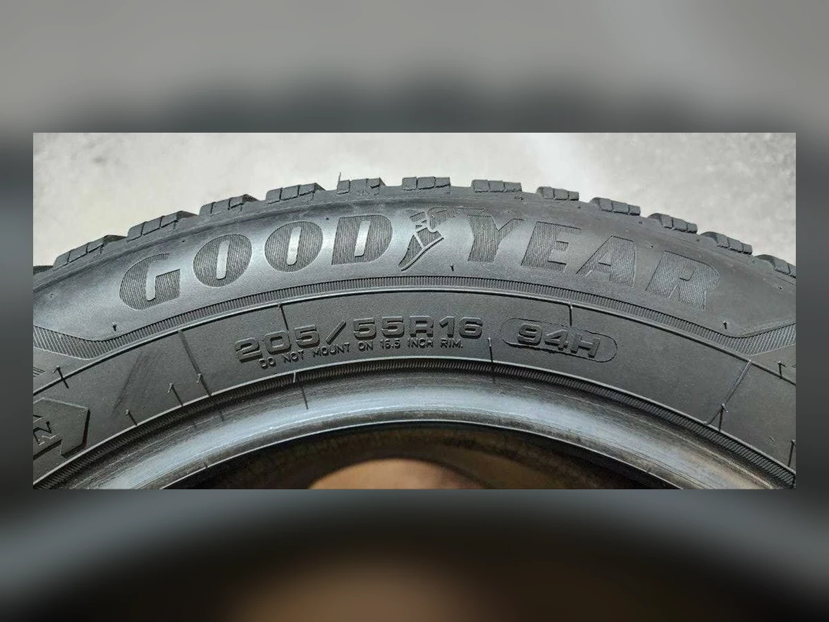 Goodyear — 205/55 R16 — Goodyear 205/55 R16 Зима (липучка) 4 шт (Комплект) — 6.0
