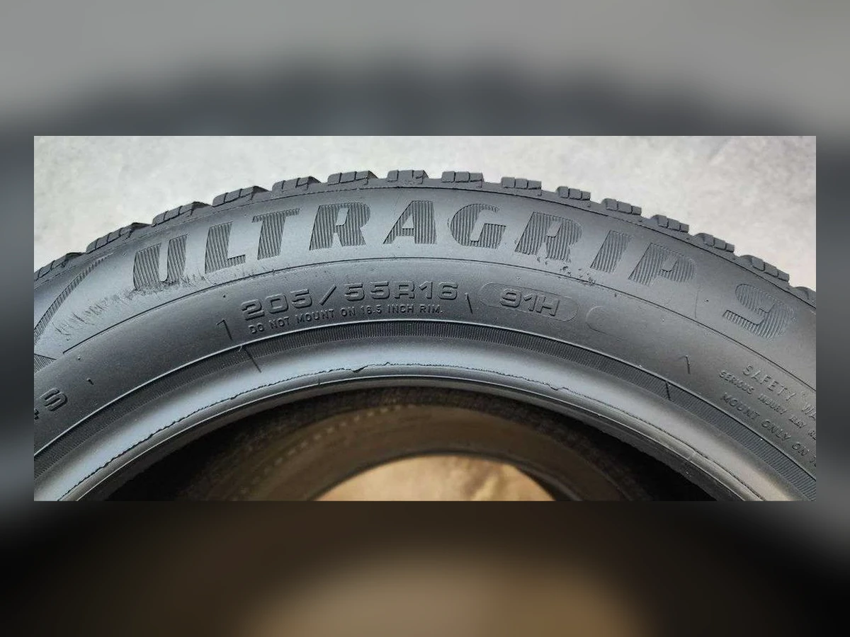 Goodyear — 205/55 R16 — Goodyear 205/55 R16 Зима (липучка) 4 шт (Комплект) — 6.0