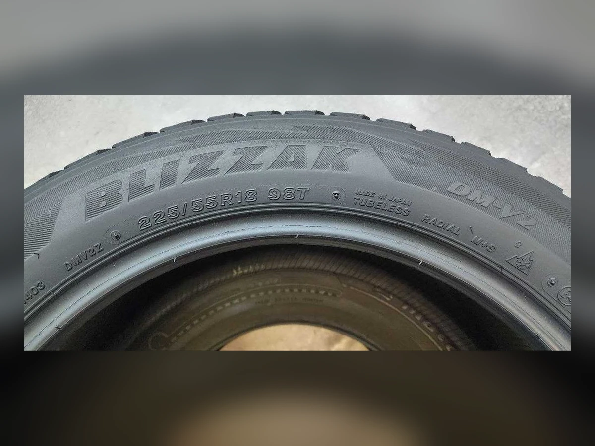 Bridgestone — 225/55 R18 — Bridgestone 225/55 R18 Зима (липучка) 4 шт (Комплект) — 6.0