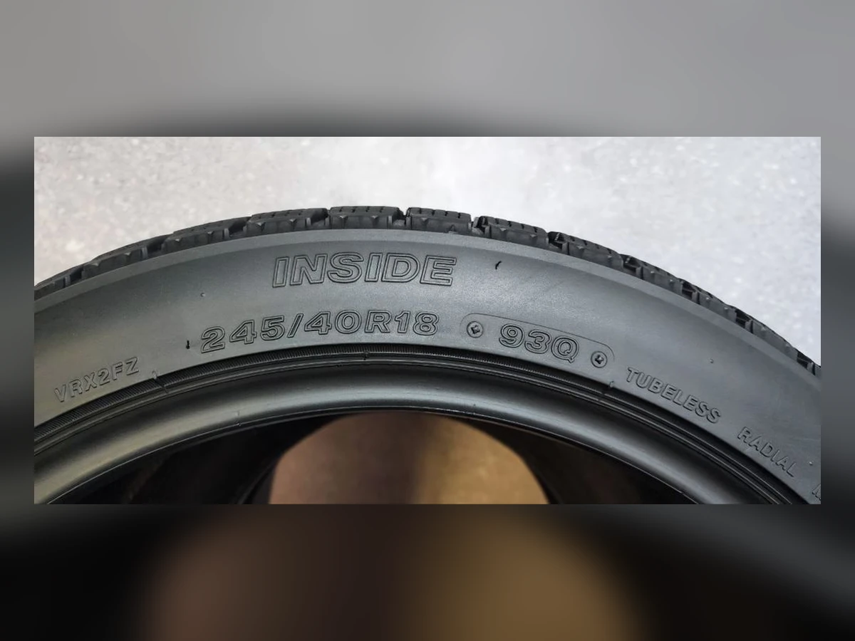 Bridgestone — 245/40 R18 — Bridgestone 245/40 R18 Зима (липучка) 4 шт (Комплект) — 6.0
