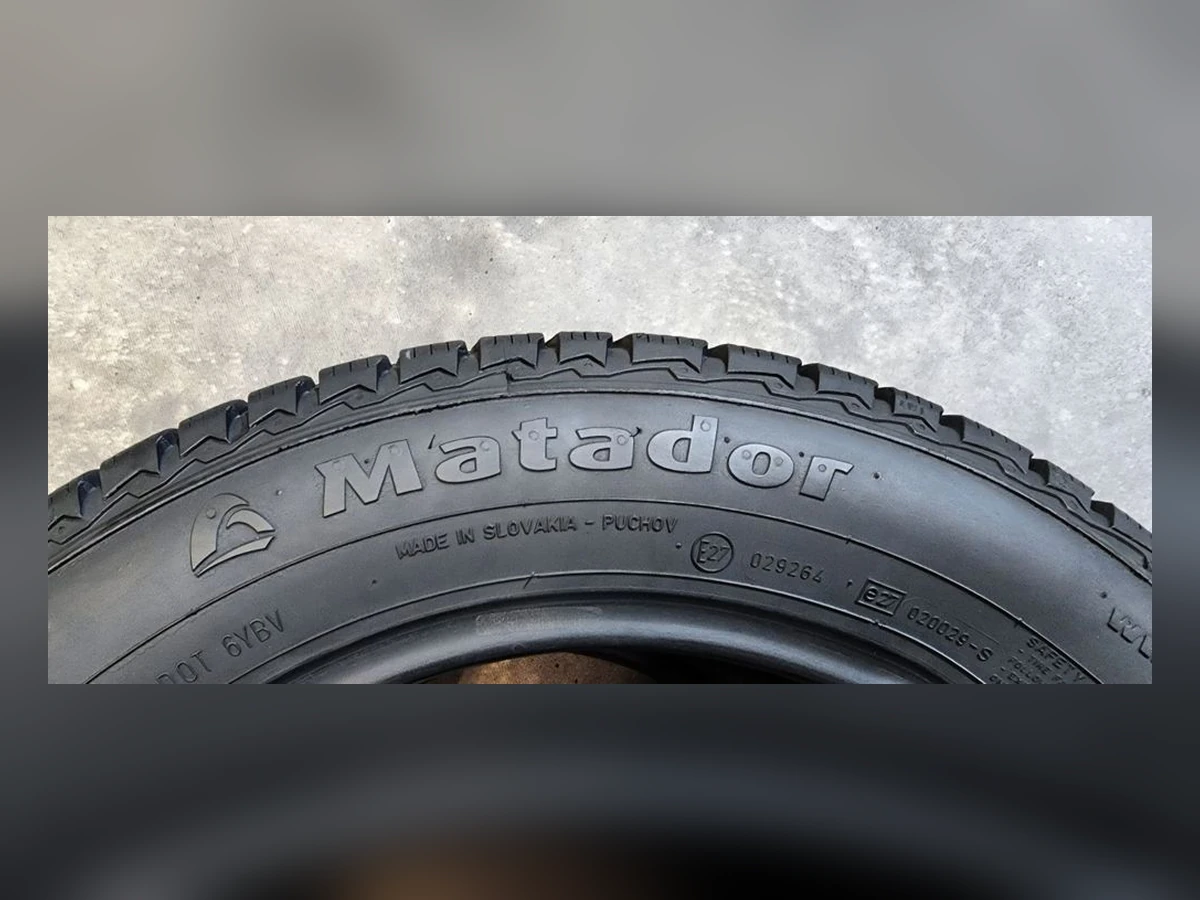 Matador — 185/65 R15 — Matador 185/65 R15 Зима (липучка) 2 шт (Пара) — 6.0