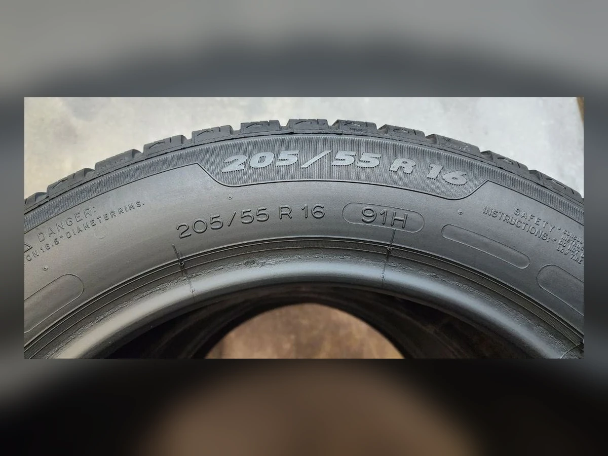 Michelin — 205/55 R16 — Michelin 205/55 R16 Зима (липучка) 2 шт (Пара) — 6.0