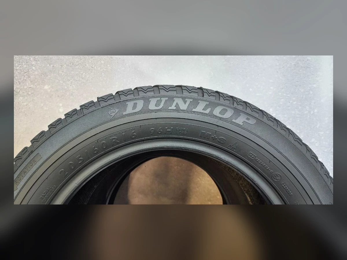 Dunlop — 205/60 R16 — Dunlop 205/60 R16 Зима (липучка) 2 шт (Пара) — 6.0