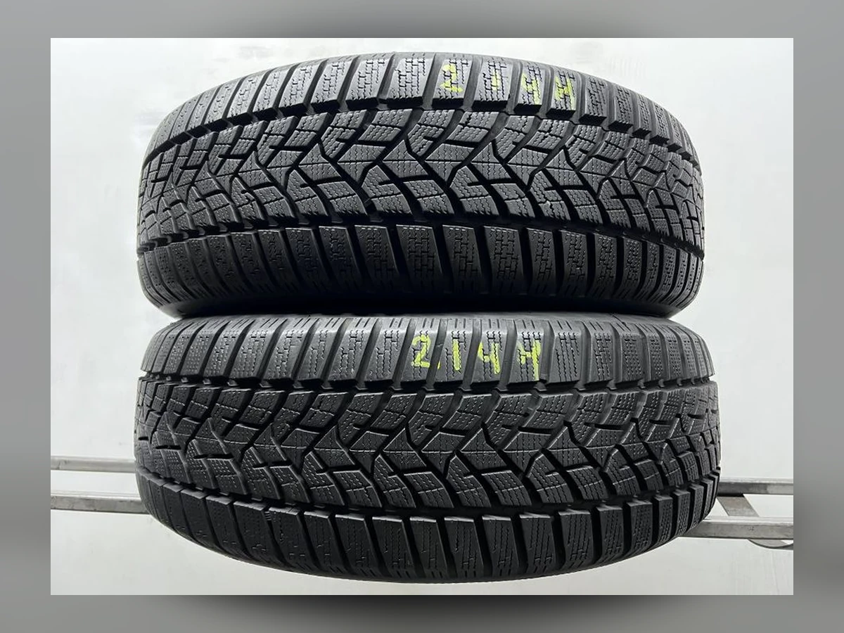 Dunlop — 215/65 R16 — Dunlop 215/65 R16 Зима (липучка) 2 шт (Пара) — 8.5+ (Новая)