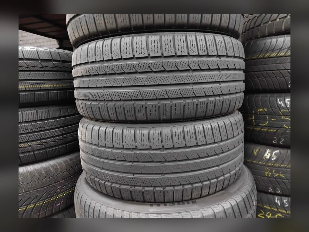Continental — 245/40 R18 — Continental 245/40 R18 Зима (липучка) 4 шт (Комплект) — 5.5