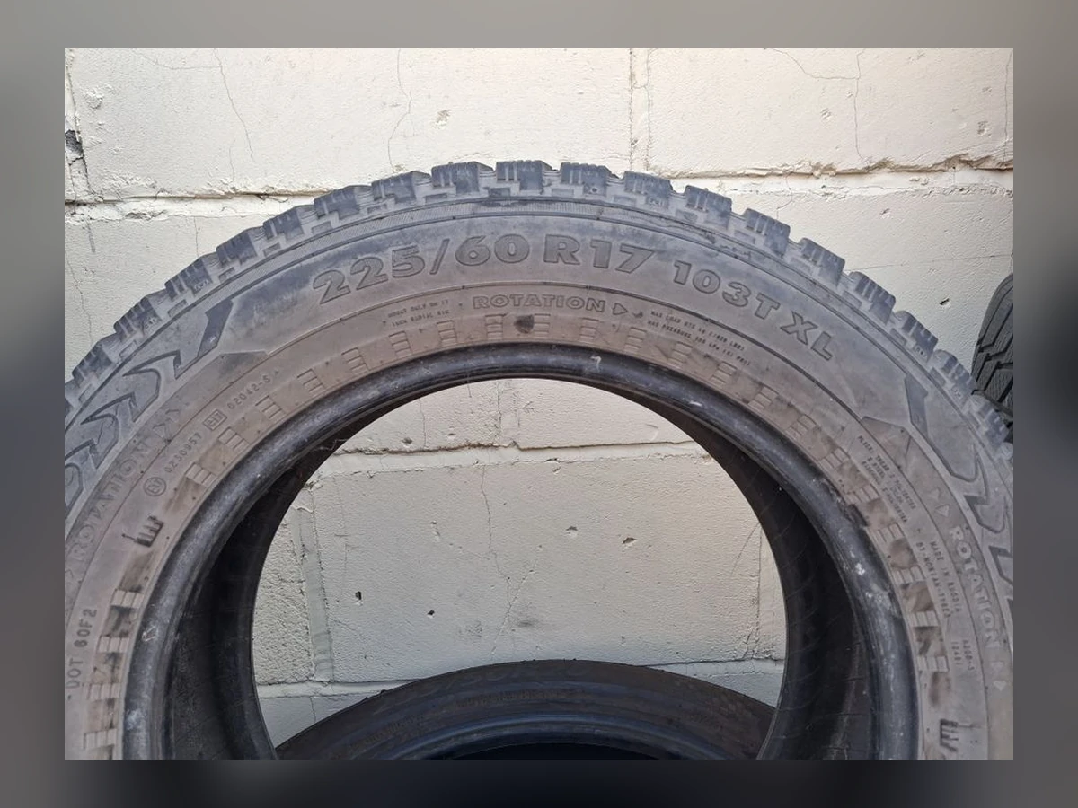 Michelin — 225/60 R17 — Michelin 225/60 R17 Зима (липучка) 1 шт (Одиночка) — 7.0