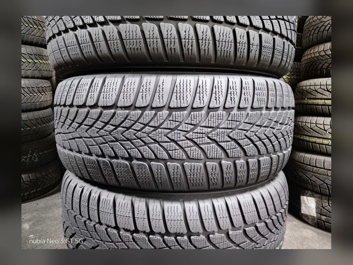 Dunlop — 225/55 R17 — Dunlop 225/55 R17 Зима (липучка) 4 шт (Комплект) — 5.5