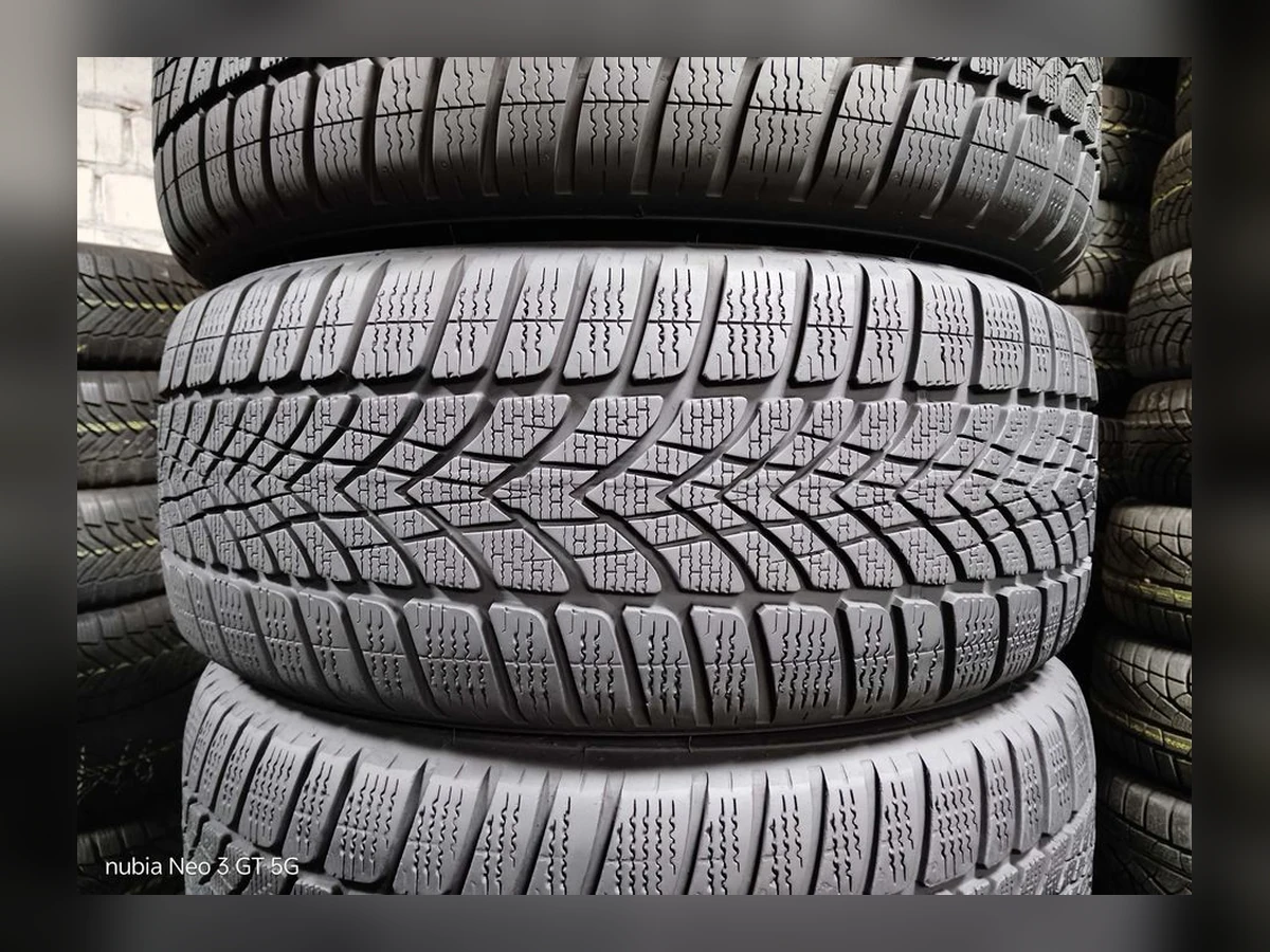 Dunlop — 225/55 R17 — Dunlop 225/55 R17 Зима (липучка) 4 шт (Комплект) — 5.5