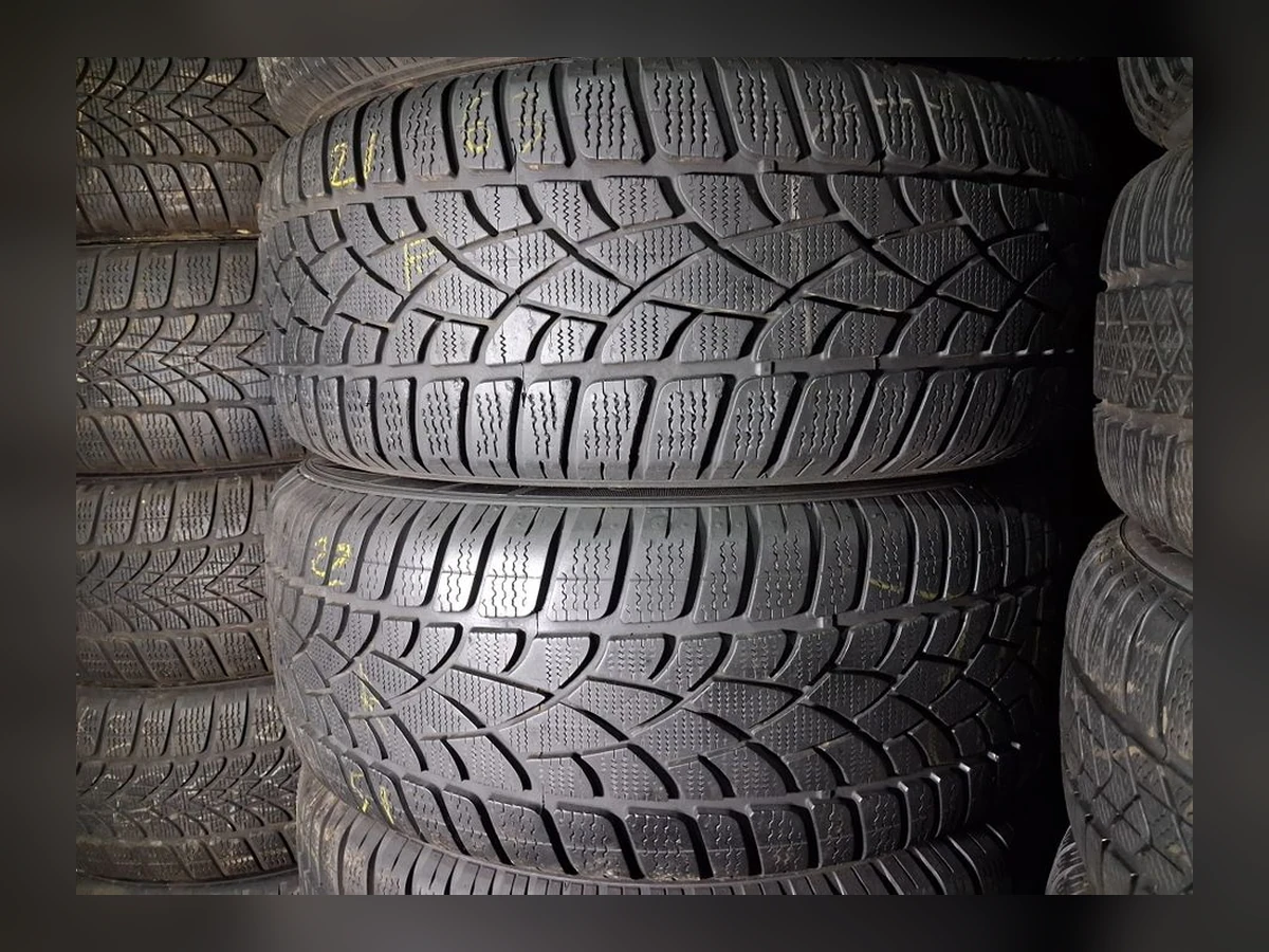 Dunlop — 225/55 R17 — Dunlop 225/55 R17 Зима (липучка) 4 шт (Комплект) — 6.0