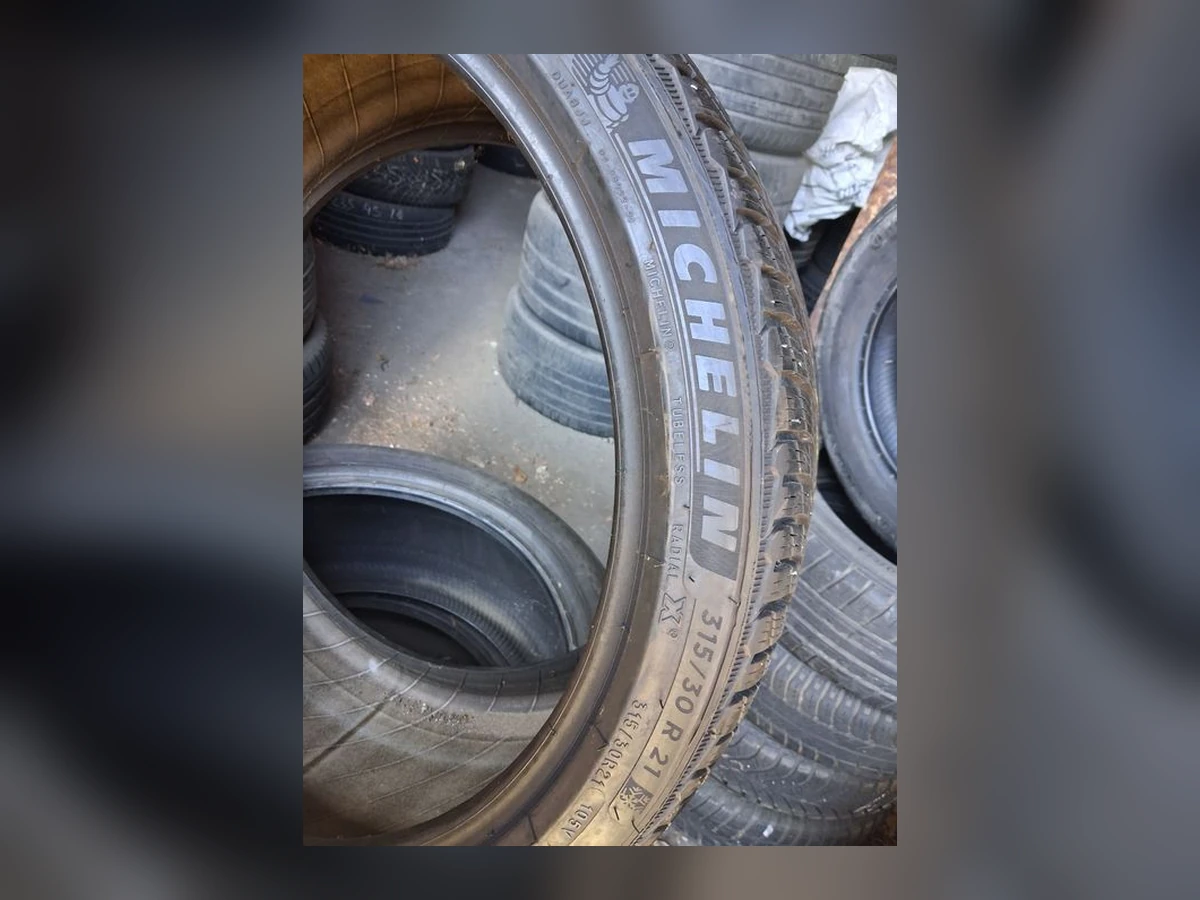 Michelin — 315/30 R21 — Michelin 315/30 R21 Зима (липучка) 1 шт (Одиночка) — 6.5