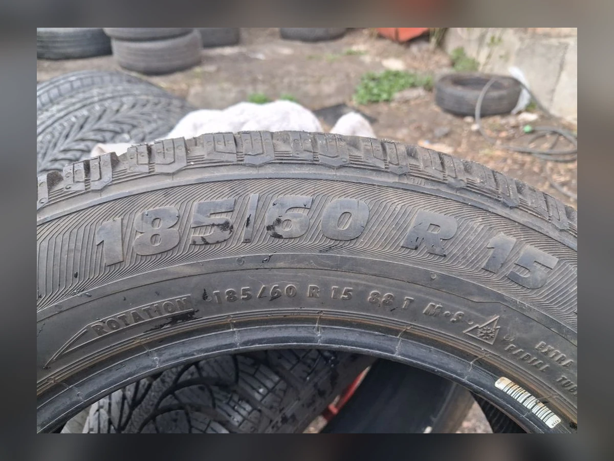 Michelin — 185/60 R15 — Michelin 185/60 R15 Зима (липучка) 1 шт (Одиночка) — 7.5