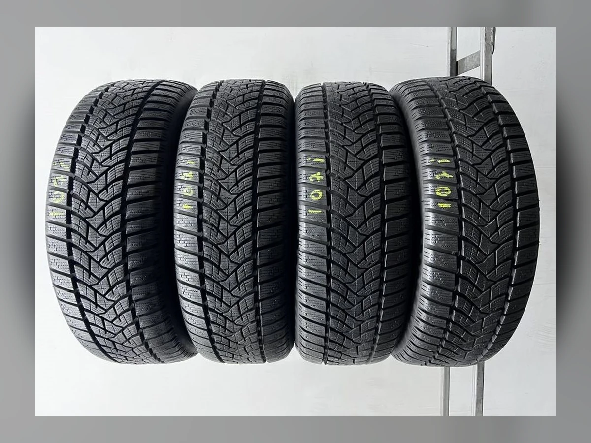 Dunlop — 215/60 R16 — Dunlop 215/60 R16 Зима (липучка) 4 шт (Комплект) — 8.5+ (Новая)