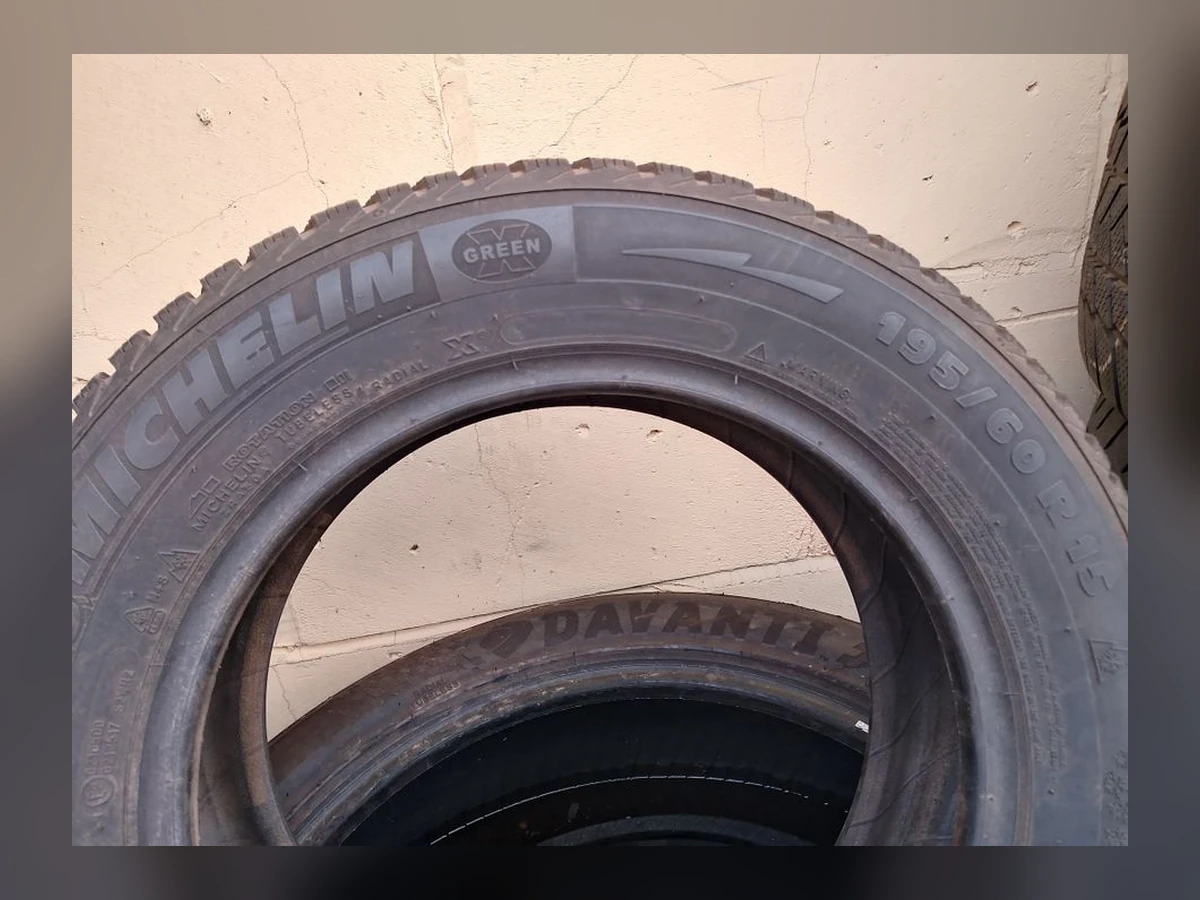 Michelin — 195/60 R15 — Michelin 195/60 R15 Зима (липучка) 1 шт (Одиночка) — 7.5