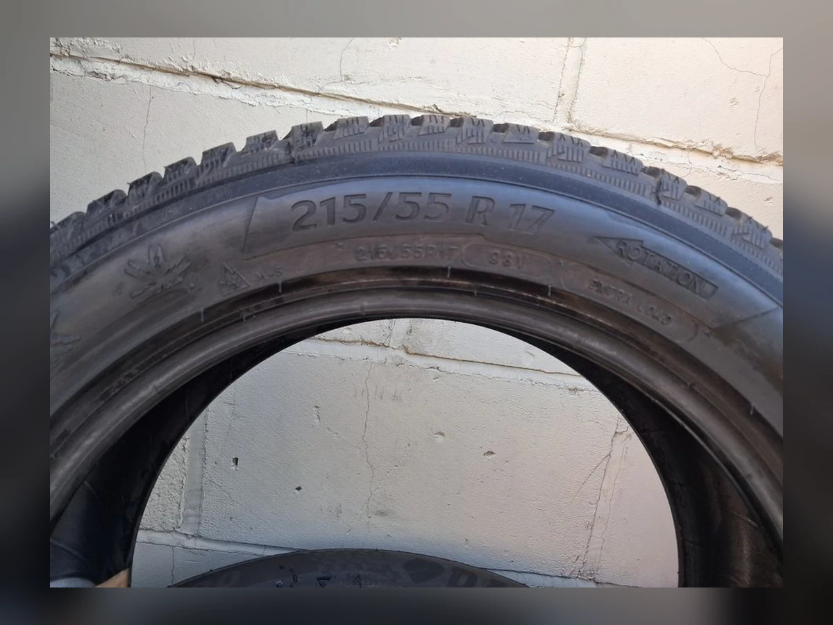 Michelin — 215/55 R17 — Michelin 215/55 R17 Зима (липучка) 1 шт (Одиночка) — 6.5