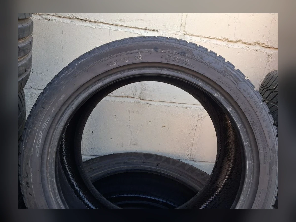 Michelin — 245/40 R18 — Michelin 245/40 R18 Зима (липучка) 1 шт (Одиночка) — 6.5