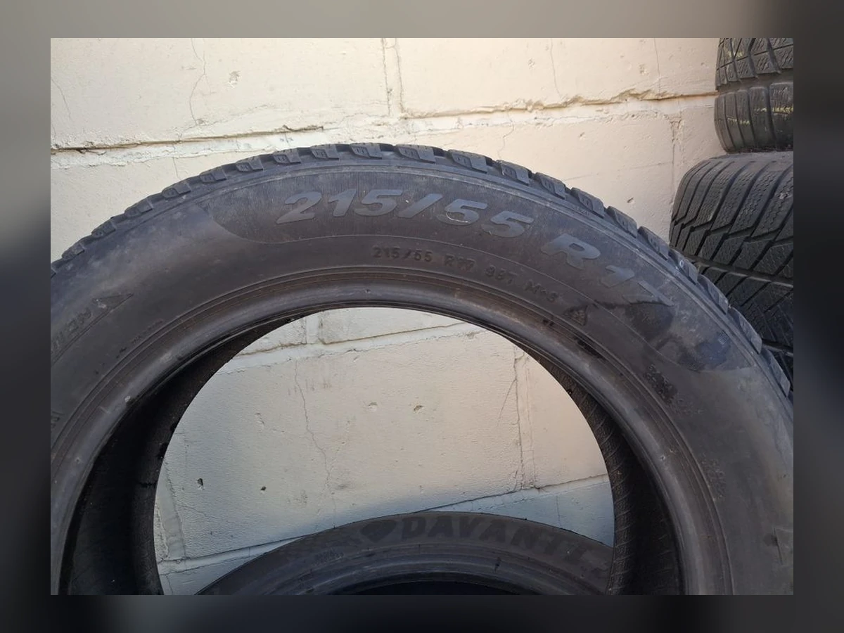 Michelin — 215/55 R17 — Michelin 215/55 R17 Зима (липучка) 1 шт (Одиночка) — 6.5