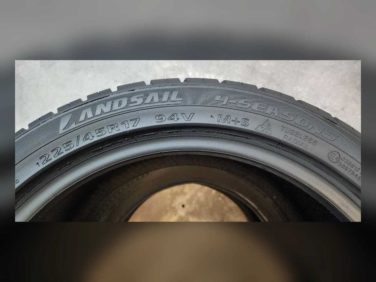 Landsail — 225/45 R17 — Landsail 225/45 R17 Всесезонка 2 шт (Пара) — 6.0